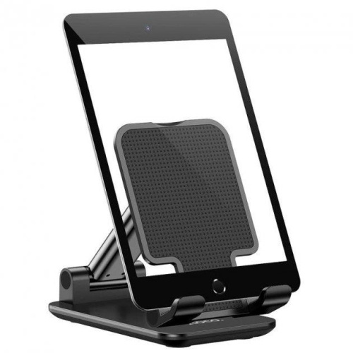 Підставка для телефона, планшета Hoco PH29А 4.7"-10" black: фото 4 - UkrApple