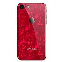 Чехол  накладка xCase для iPhone 7/8/SE 2020 Glass Marble case red