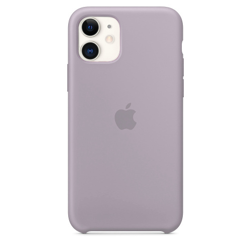 Чохол накладка xCase для iPhone 12 Pro Max Silicone Case лавандовий - UkrApple