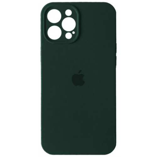 Чохол накладка xCase для iPhone 12 Pro Max Silicone Case Full Camera Cyprus green - UkrApple