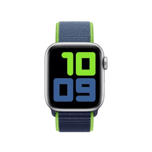 Ремінець xCase для Apple Watch 38/40/41 mm Nylon Sport Loop neon lime: фото 2 - UkrApple