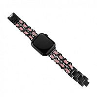 Ремінець xCase для Apple watch 38/40/41 mm Chanell black pink