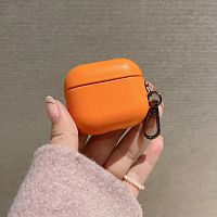 Чохол для AirPods PRO 2 Leather Case golden brown