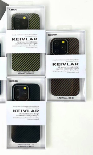 Чохол для iPhone 13 Pro K-DOO Kevlar case Blue: фото 11 - UkrApple