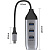 Перехідник Onten HUB type-C to USB*3 HDMI 95118H gray: фото 5 - UkrApple