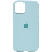 Чохол iPhone 15 Pro Max Silicone Case Full sky blue 