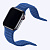 Ремінець для Apple Watch 38/40/41 mm Leather Link Felt blue: фото 3 - UkrApple