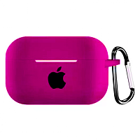 Чехол для AirPods PRO silicone case with Apple Barbie pink