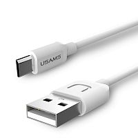 USB кабель Micro USB 100cm Usams U Turn US-SJ098 white