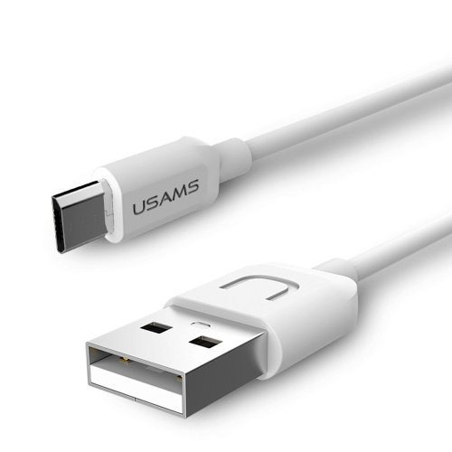 USB кабель Micro USB 100cm Usams U Turn US-SJ098 white - UkrApple