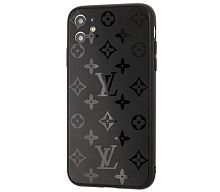Чохол накладка xCase для iPhone 11 Pro Glass Case Matte Louis Vuitton black