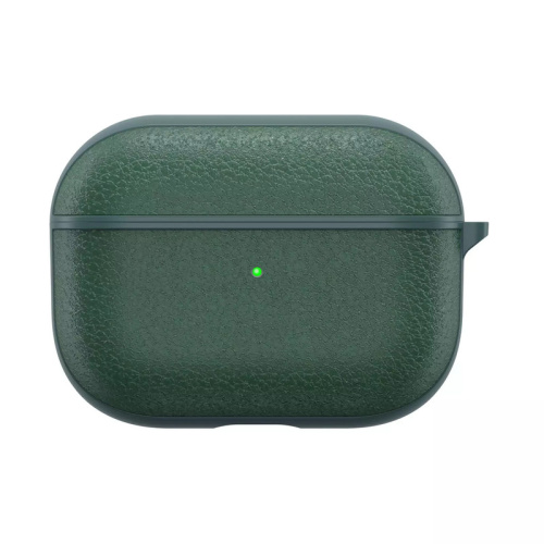 Чохол для AirPods 3 Wiwu Calfskin Genuine Leather green - UkrApple