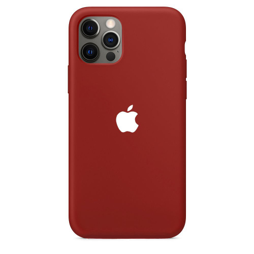 Чохол накладка xCase для iPhone 12 Pro Max Silicone Case Full Camellia White - UkrApple