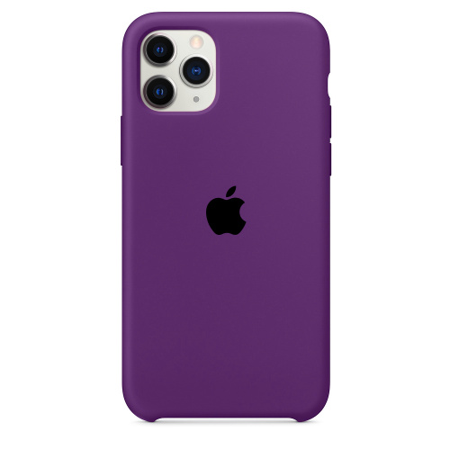 Чохол накладка xCase для iPhone 11 Pro Max Silicone Case purple - UkrApple