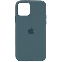 Чохол iPhone 13 Mini Silicone Case Full green