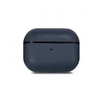 Чохол для AirPods PRO 2 Silicone Leather midnight blue