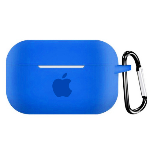 Чехол для AirPods PRO silicone case with Apple Ultra blue - UkrApple