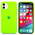 Чохол накладка xCase для iPhone 12 Pro Max Silicone Case party green: фото 2 - UkrApple