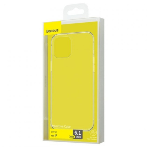 Чохол для iPhone 12 Mini Baseus Simple Case Transparent: фото 6 - UkrApple