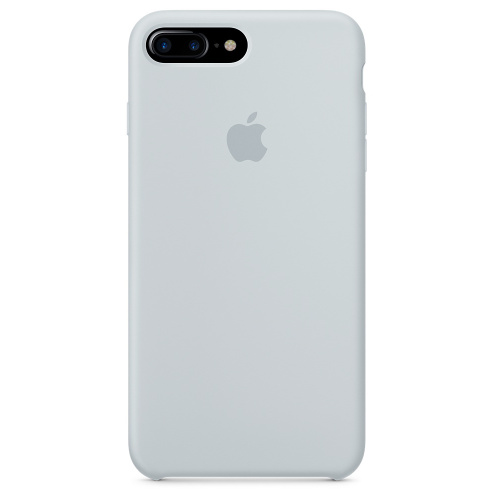Чехол накладка xCase на iPhone 7 Plus/8 Plus Silicone Case бледно-голубой(23) - UkrApple