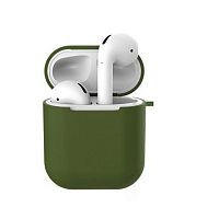 Чехол для AirPods/AirPods 2 silicone case Olive