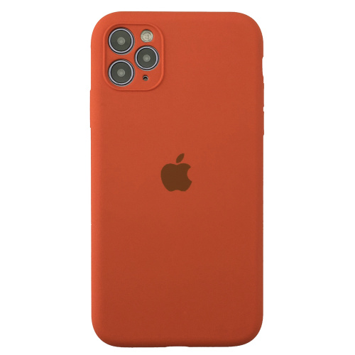 Чохол накладка xCase для iPhone 11 Pro Max Silicone Case Full Camera Orange - UkrApple