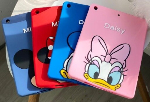 Накладка силіконова для iPad 7/8/9 10.2" (2019/2020/2021) Disney Daisy pink: фото 4 - UkrApple