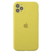 Чохол накладка xCase для iPhone 11 Pro Max Silicone Case Full Camera Yellow