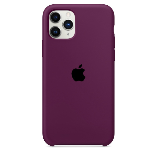 Чохол накладка xCase для iPhone 11 Pro Max Silicone Case marsala - UkrApple