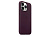 Чохол iPhone 13 Pro Leather Case with MagSafe A dark cherry: фото 2 - UkrApple