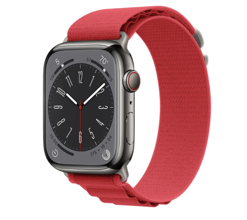 Ремінець для Apple Watch 42/44/45/49 mm Alpine Loop red: фото 2 - UkrApple