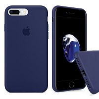 Чехол накладка xCase для iPhone 7 Plus/8 Plus Silicone Case Full midnight blue