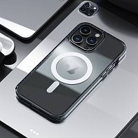 Чохол iPhone 14 Pro Rock Crystal Shield Magnet black