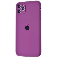 Чохол накладка xCase для iPhone 11 Pro Max Silicone Case Full Camera Purple
