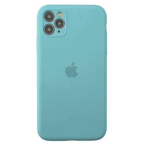 Чохол накладка xCase для iPhone 11 Pro Silicone Case Full Camera Sea blue - UkrApple