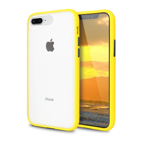 Чехол накладка xCase для iPhone 7 Plus/8 Plus Gingle series yellow black - UkrApple