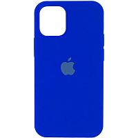 Чохол iPhone 12 Pro Max Silicone Case Full ultramarine