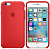 Чехол накладка xCase на iPhone 6/6s Silicone Case красный(12): фото 2 - UkrApple