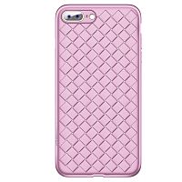 Чехол накладка xCase на iPhone 7 Plus/8 Plus Weaving Case розовый