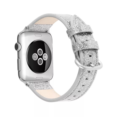 Ремінець xCase для Apple watch 42/44/45/49 mm Glitter Silver: фото 2 - UkrApple
