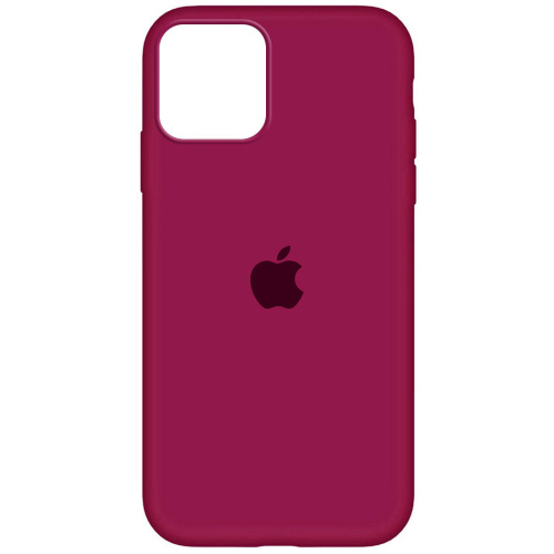 Чохол накладка xCase для iPhone 12 Pro Max Silicone Case Full rose red - UkrApple