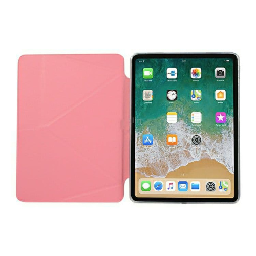 Чохол Origami Case для iPad 7/8/9 10.2" (2019/2020/2021) Leather pink: фото 5 - UkrApple