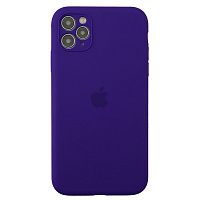 Чохол накладка xCase для iPhone 11 Pro Silicone Case Full Camera Ultra violet