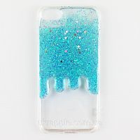 Чехол накладка для iPhone 7/8/SE 2020 Shine голубой