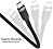 USB кабель Type-C to Lightning 200cm Wiwu Platinum black PT04: фото 3 - UkrApple