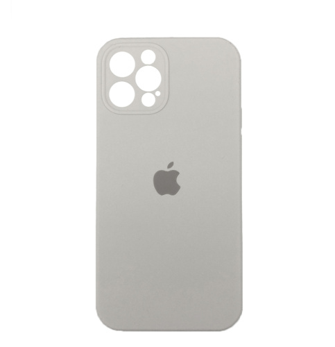 Чохол накладка xCase для iPhone 12 Pro Max Silicone Case Full Camera White - UkrApple