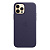 Чохол накладка xCase для iPhone 12 Pro Max Leather case Full with MagSafe Deep Violet - UkrApple