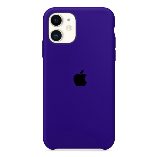 Чохол накладка xCase для iPhone 12 Pro Max Silicone Case фіолетовий - UkrApple
