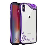 Чехол накладка xCase на iPhone 6/6s Glamour Purple