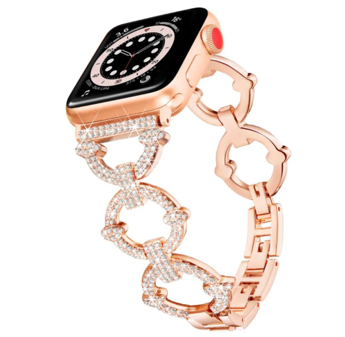 Ремінець для Apple Watch 38/40/41 mm Lady band Rings gold - UkrApple